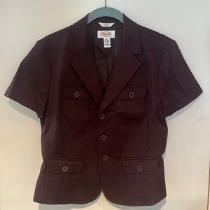 Short sleeve jacket